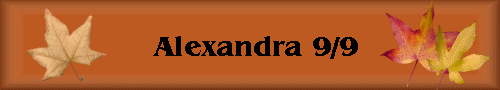 Alexandra 9/9